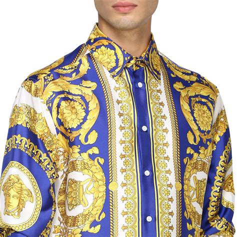 chemise homme luxe versace|Versace .